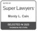Super Lawyers Badge 2023